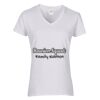 Heavy Cotton Women's V-Neck T-Shirt Thumbnail